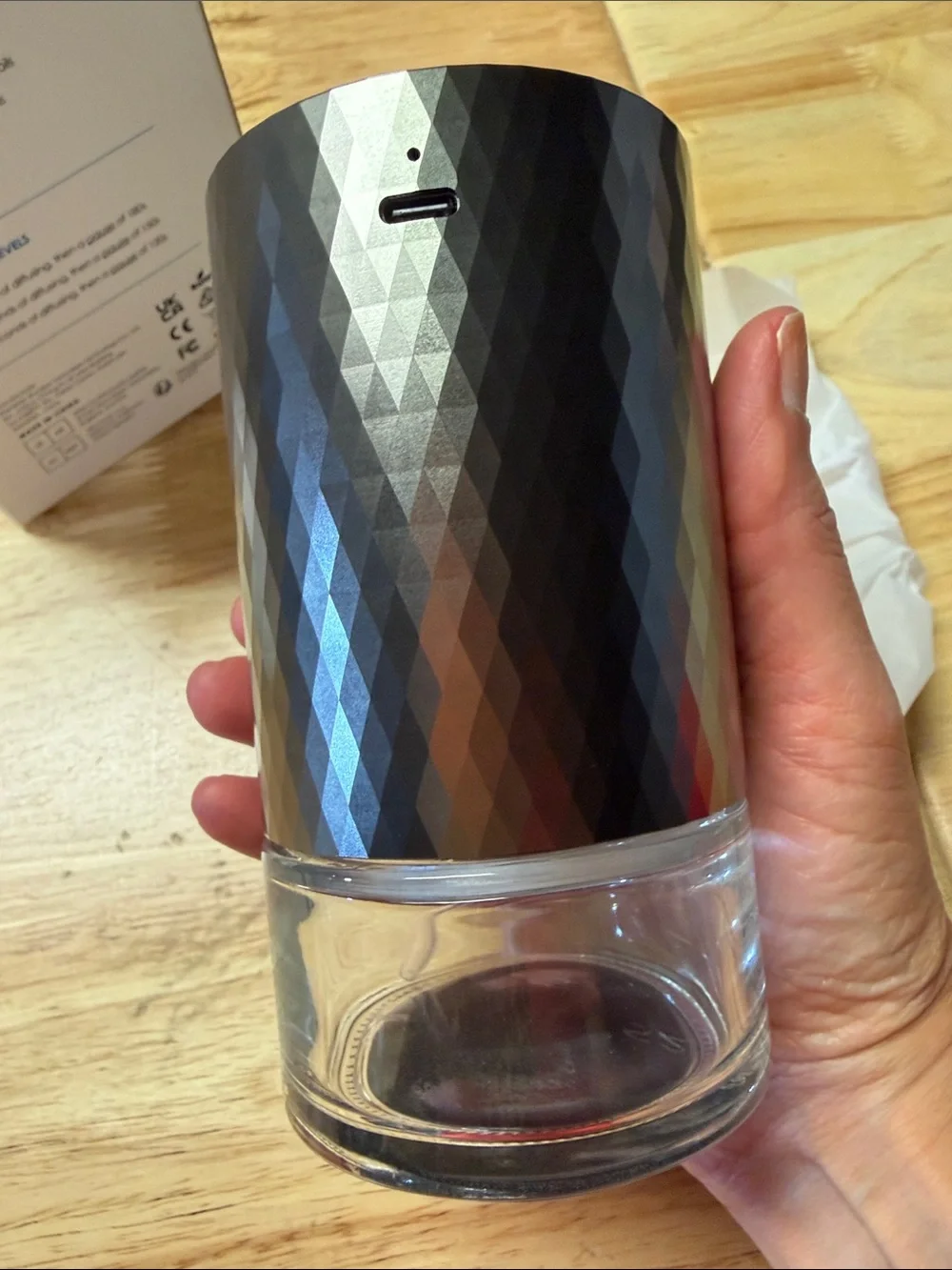 Waterless Diffuser 36 hour charge Wireless 100ml NEW! #VB6